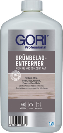 GORI GRÜNBELAG-ENTFERNER